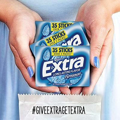 EXTRA Polar Ice Sugarfree Chewing Gum, 35-Stick Mega Pack