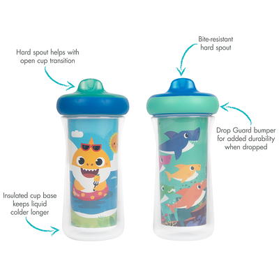 FINDING NEMO 2-Pack Insulated Spill-Proof Sippy Cups with One