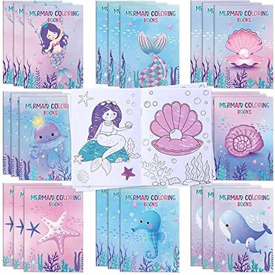 24 Pcs Mermaid Coloring Books for Kids in Bulk Mermaid Party Favors Mermaid  Theme Activity Books Mermaid Birthday Mini Coloring Books for Kids Favor  Bag Filler Party Supplies - Yahoo Shopping