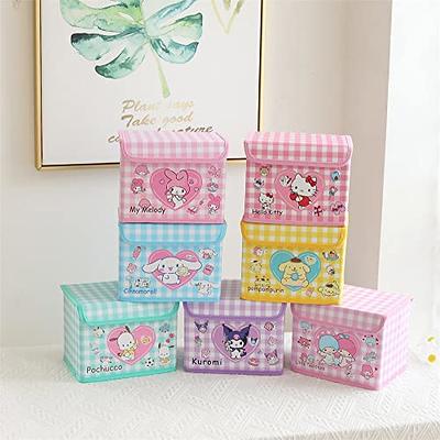 Kawaii Washi Tape Storage Box Cute Drawer Color Pastel Desk