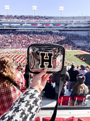 Customized Stadium Approved Clear Crossbody Bag