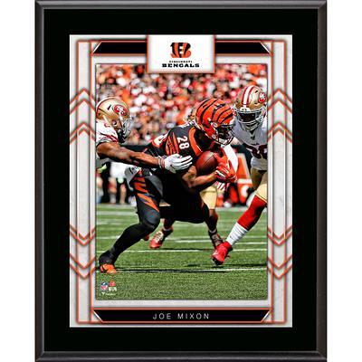 Cincinnati Bengals NFL Helmet Shadowbox w/Joe Mixon card