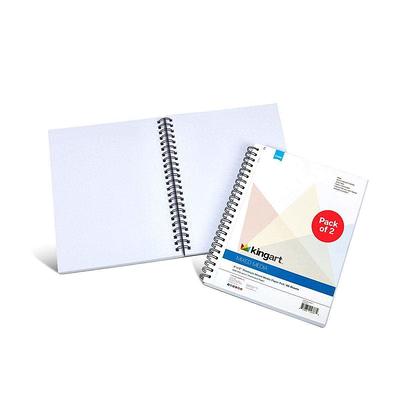 KINGART® Mixed Media Sketchbook, 9 x 12 Inches, 60-Sheet, 98lb