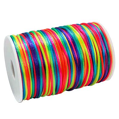 Wholesale PH PandaHall 2mm White Nylon String Cord 100 Yards Nylon