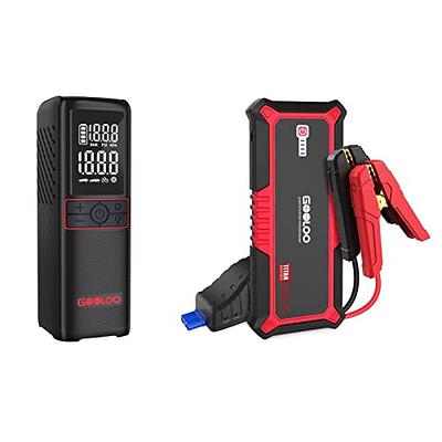  Cordless Tire Inflator Air Compressor for Milwaukee 18V Battery,  160PSI Portable Handheld Air Pump with Digital Pressure Gauge for Cars  Motorcycles Bikes Sport Balls(Battery Not Included) : Automotive