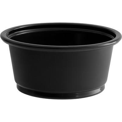 Choice Plastic Lid for 3.25 to 5.5 oz. Souffle and Portion Cups - 2500/Case