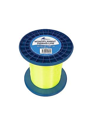 BLUEWING 3000 yd Monofilament Fishing Line 3000 Yard Spool Invisible Thin  Diameter Fishing String 3000-yards Mono Fishing Line, Dia.1.05mm*3000  Yard*130LB, Yellow - Yahoo Shopping