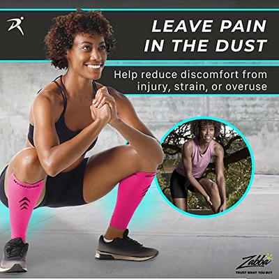 Rymora ORTHOPEDIC_BRACE Leg Compression Sleeve for Blend,Pain Relief, Calf  Support, Comfortable, Secure Footless for Fitness, Running, and Shin