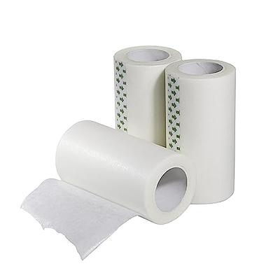 HEALQU Surgical Transparent Tape for Wound Care, Tubing, First Aid Supplies  - 3 x 10yd Box of 4 Breathable, See Through, Microporous Waterproof Tape