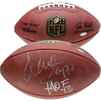 Charles Woodson Green Bay Packers Autographed White Panel Football with  HOF 21 Inscription