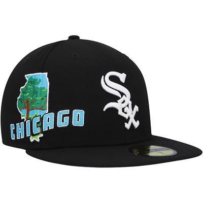 Men's New Era Chicago White Sox Black on DUB 59FIFTY Fitted Hat