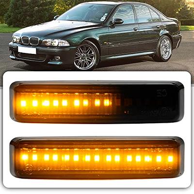 PGTOPONE Switchback White/Amber LED Front Side Marker Headlight