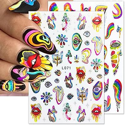 Nail Jewels 3D Nail Art Stickers Decals (Rose Gold Dreamcatchers