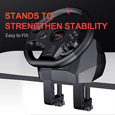 PXN V9 Racing Steering Wheel with Shifter Fit For PC/PS3/PS4/Xbox one/  Switch PC