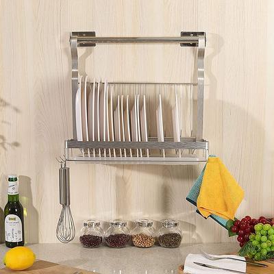 Simplehuman Stainless Steel Frame Dish Rack Large Gray : Target