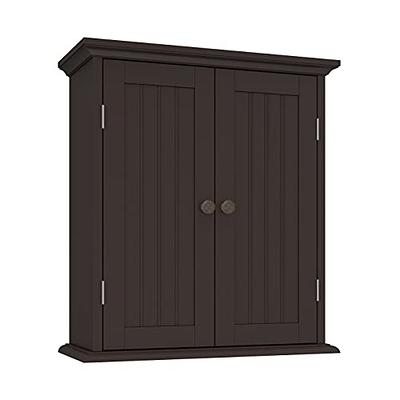 Over The Toilet Storage Cabinet, Free Standing with Breathable Rattan  Cabinet Door - N/A - On Sale - Bed Bath & Beyond - 37992736