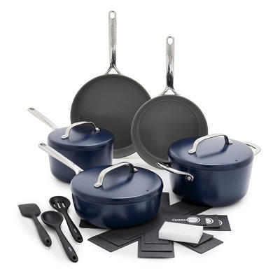 Paula Deen Cookware Sets Lavender - Lavender Porcelain Nonstick 15-Piece  Cookware Set - Yahoo Shopping