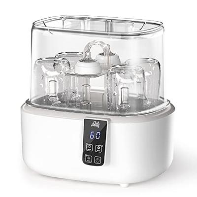 Baby Brezza Baby Bottle Sterilizer and Dryer Machine – Electric Steam  Sterilization - Universal Fit - Pacifiers, Glass, Plastic, and Newborn  Feeding Bottles, Charcoal - Yahoo Shopping