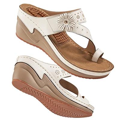 YOWUP Orthopedic Sandals For Women,Wide Width Sandals for Women, Sandals  for Women Dressy Summer, Womens Sandals Premium Orthopedic Open Toe Sandals  Retro Anti-Slip Breathable - Yahoo Shopping
