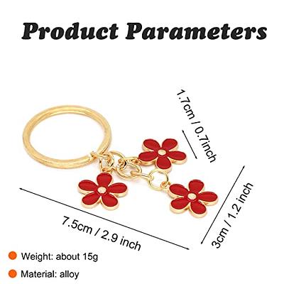 Luxury Designer Four Leaf Clover Keychain With Flower Charm 3 Fashionable  Styles For Car Key Holder And Bag Keyring Lo213s From Xswlhh, $2.21