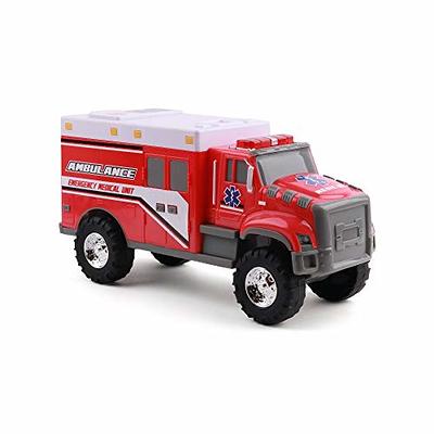 Top Right Toys Emergency Vehicles - Ambulance, Fire Truck and