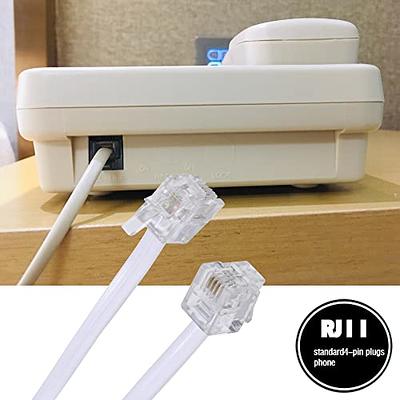 6 Pieces Retractable Cable Management Charging Cord Organizer Phone Cord Holder