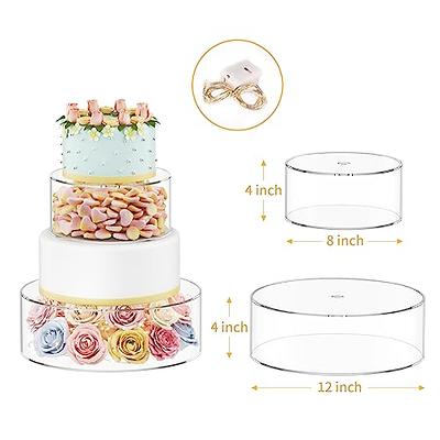 Buy Wooden Printed Cake Stand Round Cake Cutting Holder - NR00189 - Best  Price & Deals |Online & Offline buy | The Roots