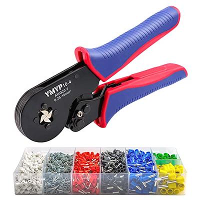 YMYP Ferrule Crimping Tool AWG 23-7 with 1900PCS Ferrules Kit