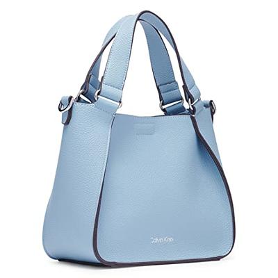 Calvin Klein Estelle Logo Crossbody Bag in Blue