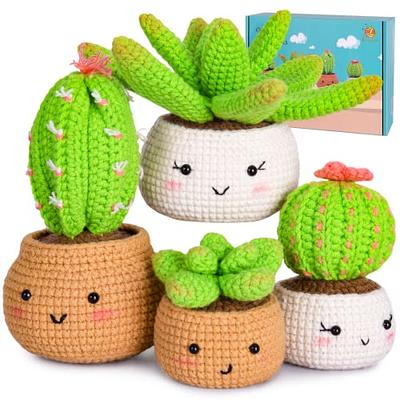 loveknotpop Crochet Kit for Beginners: Animal Crochet Kit for Adults, Kids,  Teens, Cute Axolotl, Include All You Need, Easy Knitting Soft Yarn,  Step-by-Step Tutorial, Birthday Easter Mother Day Gift.