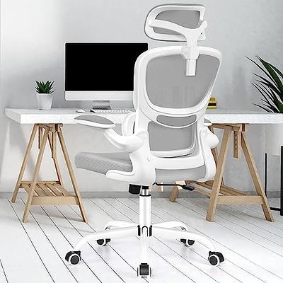 Sytas Ergonomic Office Chair, High Back Desk Chair Computer Task Mesh Chair  with Adjustable Headrest, Arms and Lumbar Support, for Modern Office and  Home 