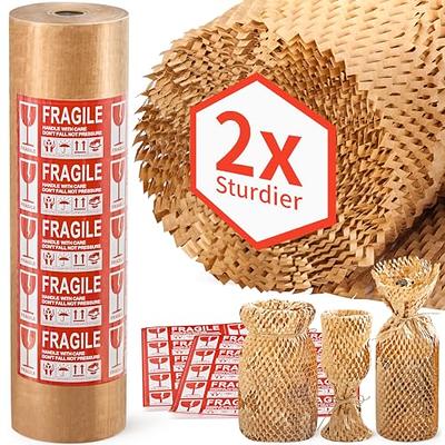 426' x 14 Honeycomb Packing Paper, BOEASTER Packing Paper Substitute  Bubble Cushioning Wrap for Moving Recyclable Moving Supplies Protective  Roll in Self-Dispensed Box for Shipping Packaging Gift - Yahoo Shopping