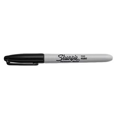 Sharpie 1742661 Black Ink with Gray / Black Barrel Fine Point