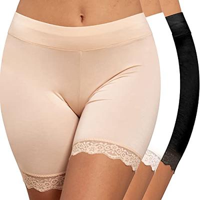 ZWEZWA Slip Shorts for Under Dresses Women Boy Shorts Underwear Compression  Shorts for Women Chub Rub Boxers Boyshorts Panties(A,XL) - Yahoo Shopping