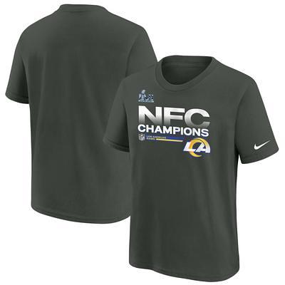 Youth Nike Heather Gray Tampa Bay Buccaneers 2020 NFC Champions Locker Room  Trophy Collection T-Shirt