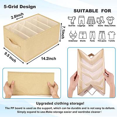 1pc PP Board Trousers Storage Box, Jeans Sweater Shirt Storage Box