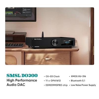 SMSL DO300 HiFi MQA DAC ES9039MSPRO XU316 DSD512 32bit/768kHz Home