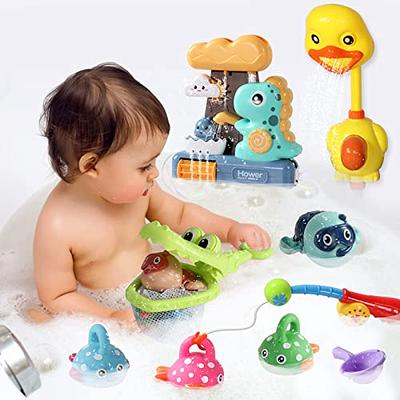 Bath Toy Bathtub Toy with Shower and Floating Toys, Fishing Game for  Toddles and Babies