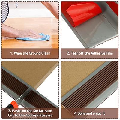 Adhesive Stair Edge Protector Strip Non-slipping Tape L Shape