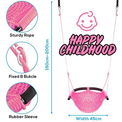 Hi-Na Kids Tree Swing Seat for Kids Rope Swing Seat, Indoor Swing