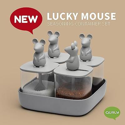 Lucky Mouse - Whimsical Food Storage Container and Scoop