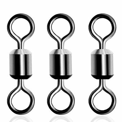 AMYSPORTS Stainless 3way Swivel Fishing crossline swivels 3 Way rigs  Saltwater Freshwater Drifting trolling Fishing Tackle Connector for Spoons  Minnow baits 25pcs 69lbs - Yahoo Shopping