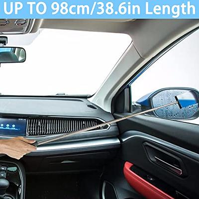 Mini Car Squeegee Side Mirror Squeegee Retractable Rear View