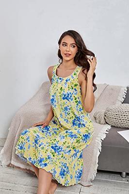  Cotton Nightgowns For Women Soft 100% Cotton