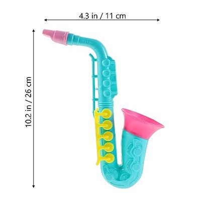 BESTOYARD Toy Saxophone 4pcs Saxophone Clarinet Trumpet Toy