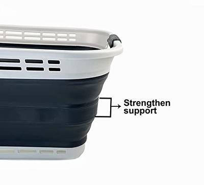 COFSODI Plastic Collapsible Laundry Basket - 23L(6 Gallon