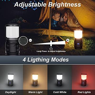 LED Camping Lantern Emergency Light Solar AC Rechargeable, 4-Pack, Civikyle  Portable Flashlight Outdoor Lamp Camping Accessories Gear Supplies  Hurricane Storm Home Power Outage Kit - Yahoo Shopping