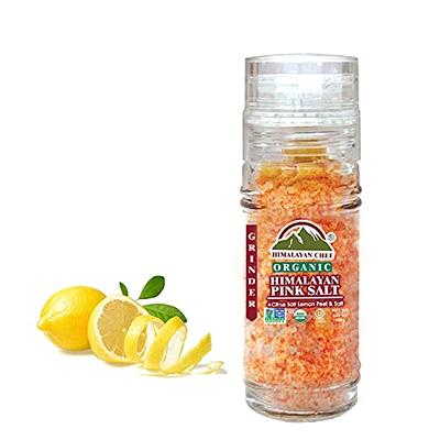 Seasoning Bundle - 2 Items: Mccormicks Himalayan Pink Salt Grinder 2.5 oz. and Mccormicks Black Peppercorn Grinder 1.0 oz