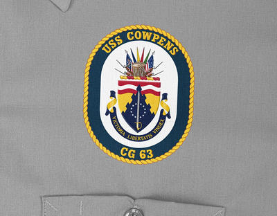 uss cowpens crest