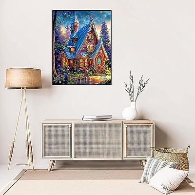 Diamond Art Disney Castle DIY 5D Diamond Painting Kits for Adults and Kids  Full Drill Arts Craft by Number Kits for Beginner Home Decoration 12x16